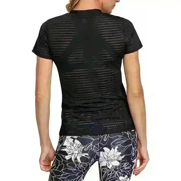 NWT Tail Women's AMADEA Short Sleeve Crew Neck Top Size XXL 2XL Mesh Active - Picture 2 of 9
